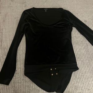 Velvet bodysuit